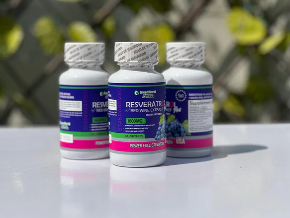 RESVERATROL® 100% Puro -Renueva tu vitalidad con la fuerza de la UVA 🍇